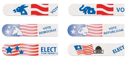 Customized Political Emery Boards