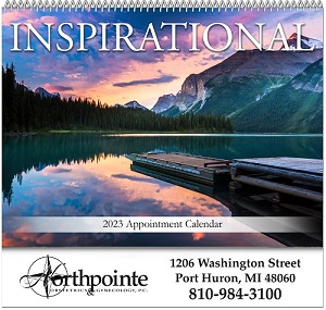 Scenic Inspirational Calendar Cover
