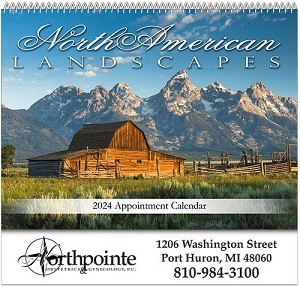 Landscapes Appointment Calendar