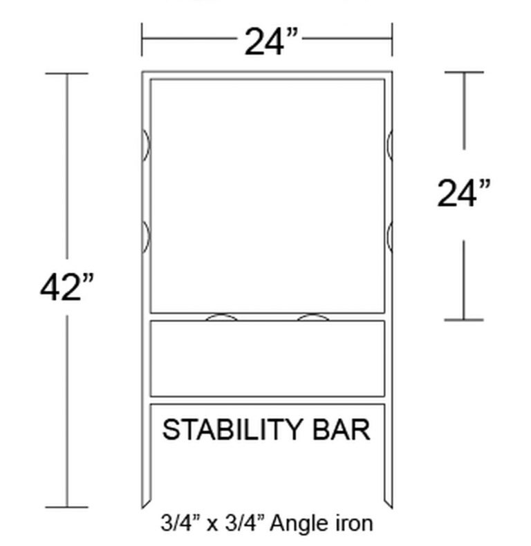 Steel Real Estate Frames for Signs Available in Many Styles