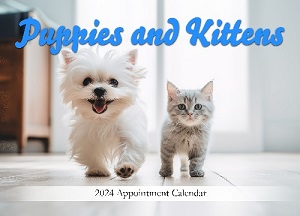 Puppies and Kittens Calendar