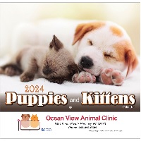 Puppies and Kittens Yearly Animal Calendars
