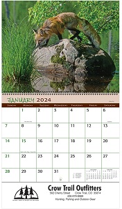Wildlife Yearly Animal Calendar