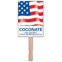 Handheld Signs - 8in. x 12in. Rectangle