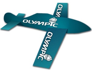 Promotional Airplanes - Penny Paper Glider