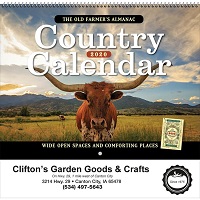 2020 Old Farmers Almanac Calendars - Heritage Advertising Old Farmers